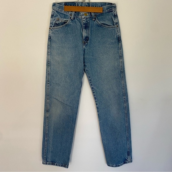 Wrangler Sand Blasted Straight Denim Jeans 28x32 - Picture 1 of 2